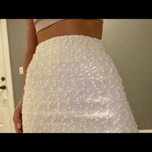 White pencil skirt by JLO!